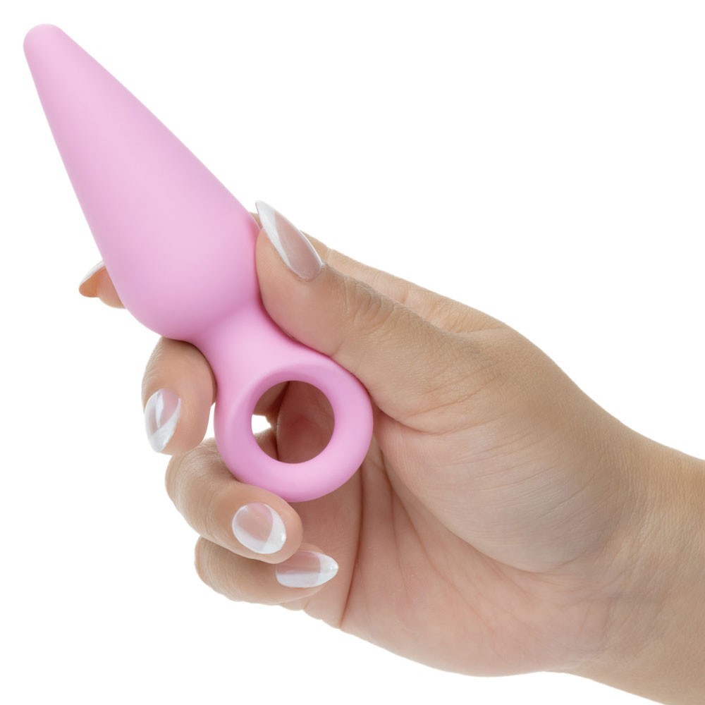CalExotics First Time Booty Probe Duo Butt Plug Set Pink