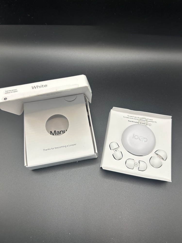 Loop -Quiet 2 - White - Ear Plugs - Everyday Noise Relief