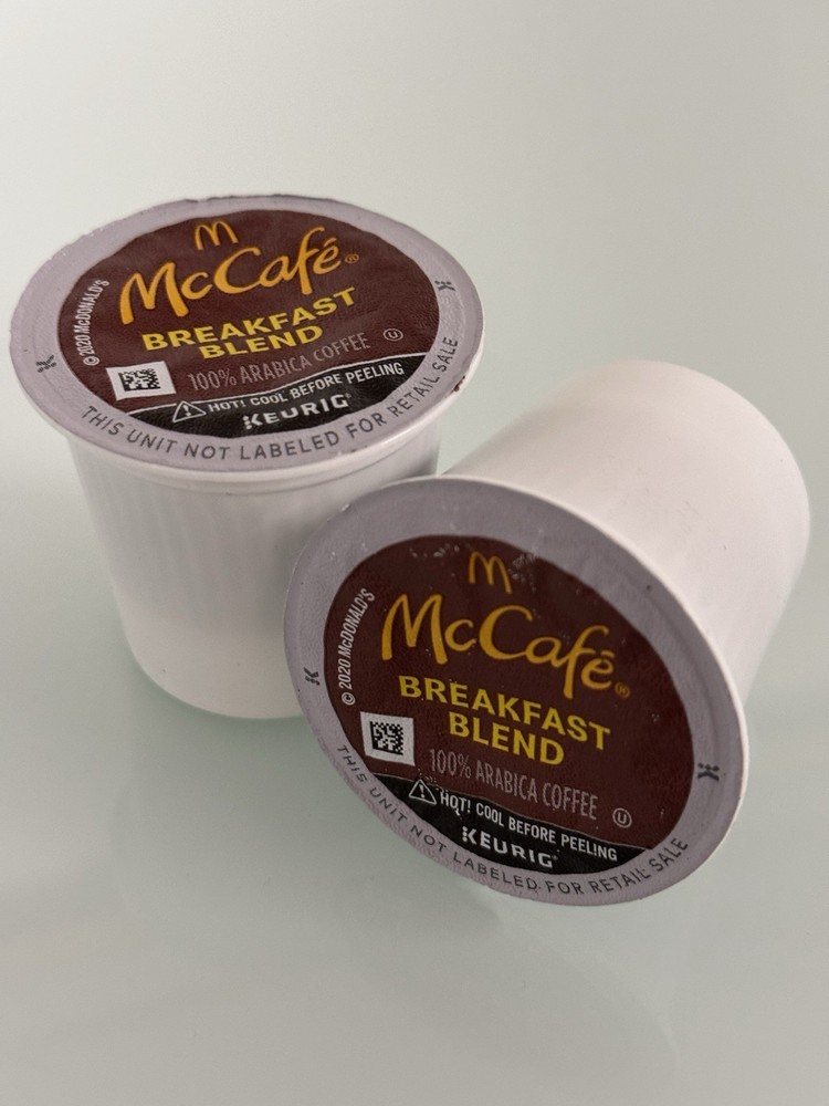 McCafé Breakfast Blend K-cups.   100 Pods.  Bulk