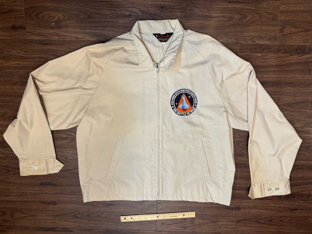 Vintage NASA Space Shuttle Jacket - DOD Shuttle Network- Shuttle Support Team