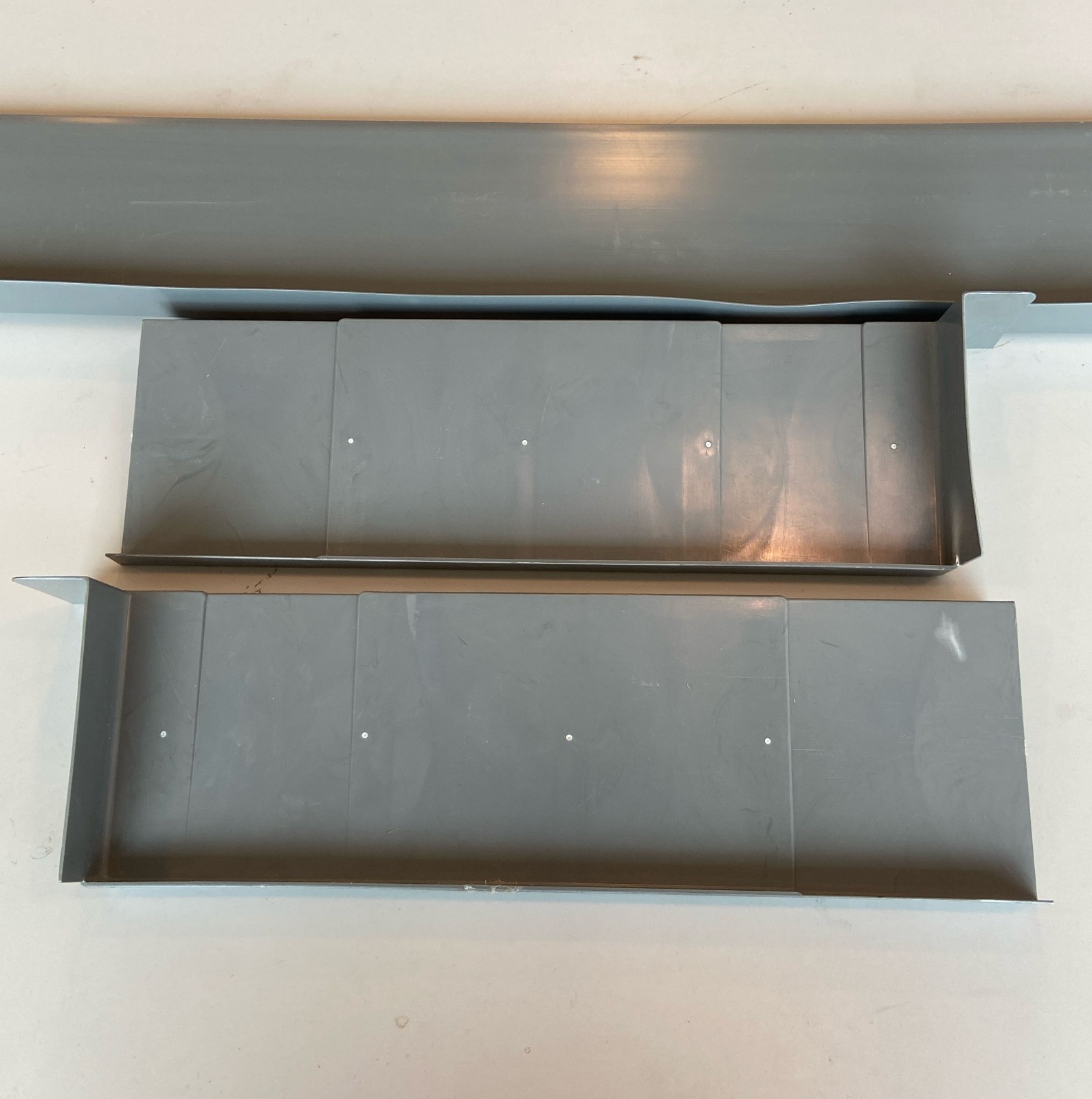 Jamsill Guard 4-9/16" Adjustable Sill Pan Flashing, Up to 78" RO, Gray (4916SP-6