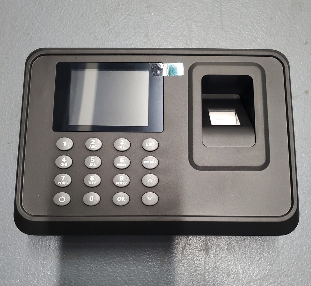 Fingerprint Time Clock Biometric Checking In Machine For Office Employees
