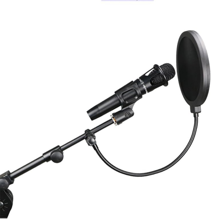 Professional Microphone Windproof and Spray Proof Cover, 6-Inch Double-Layer Win