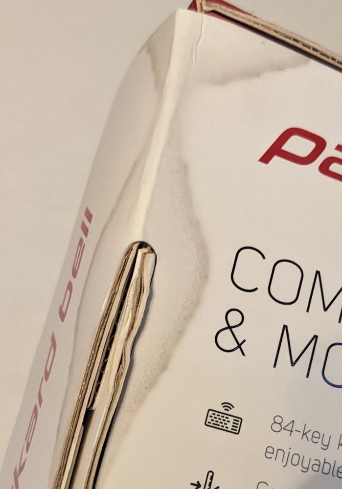 Packard Bell Black Wireless Keyboard Mouse Combo