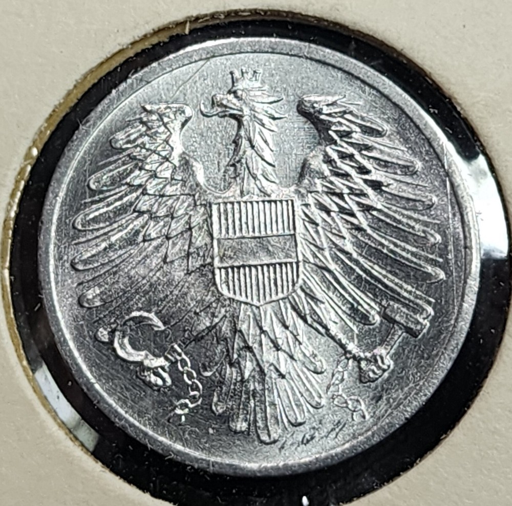 Austria: 1962 Two Groschen - Gem Brilliant Uncirculated