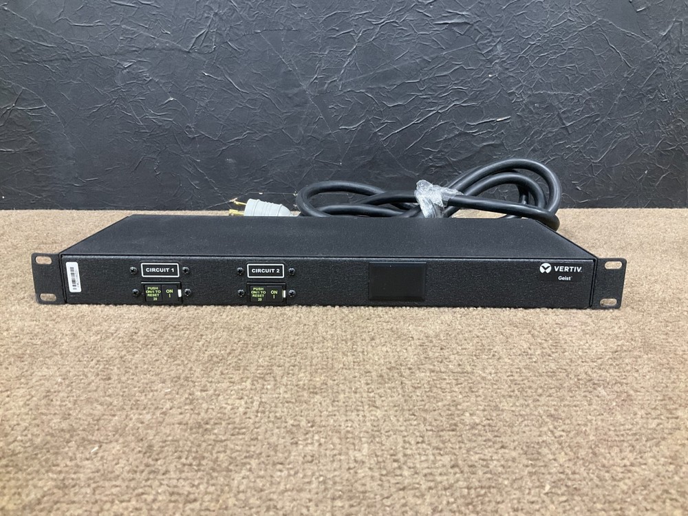 Vertiv Geist Basic PDU 208v VP9571A ✅ ❤️️ ✅ ❤️️ NEW! OPEN BOX! ✅ ❤️️ ✅ ❤️️