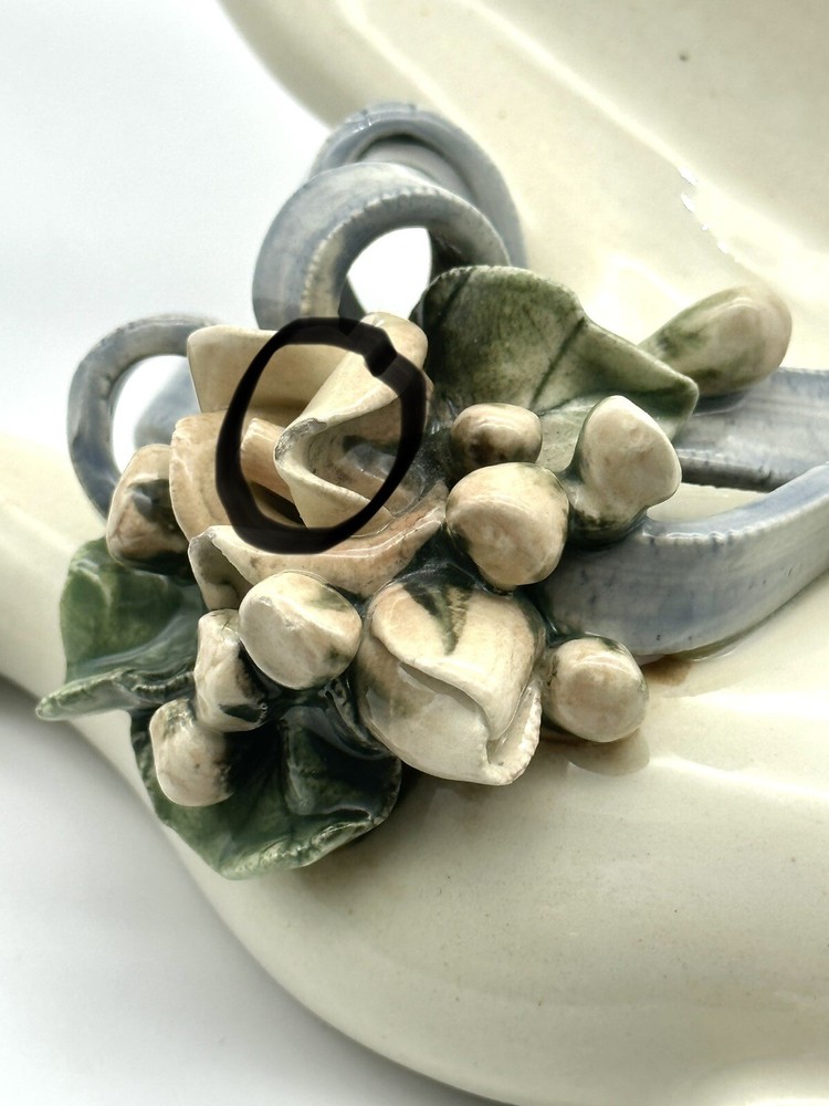 Ceramic Goose in Flight Wall Hanging