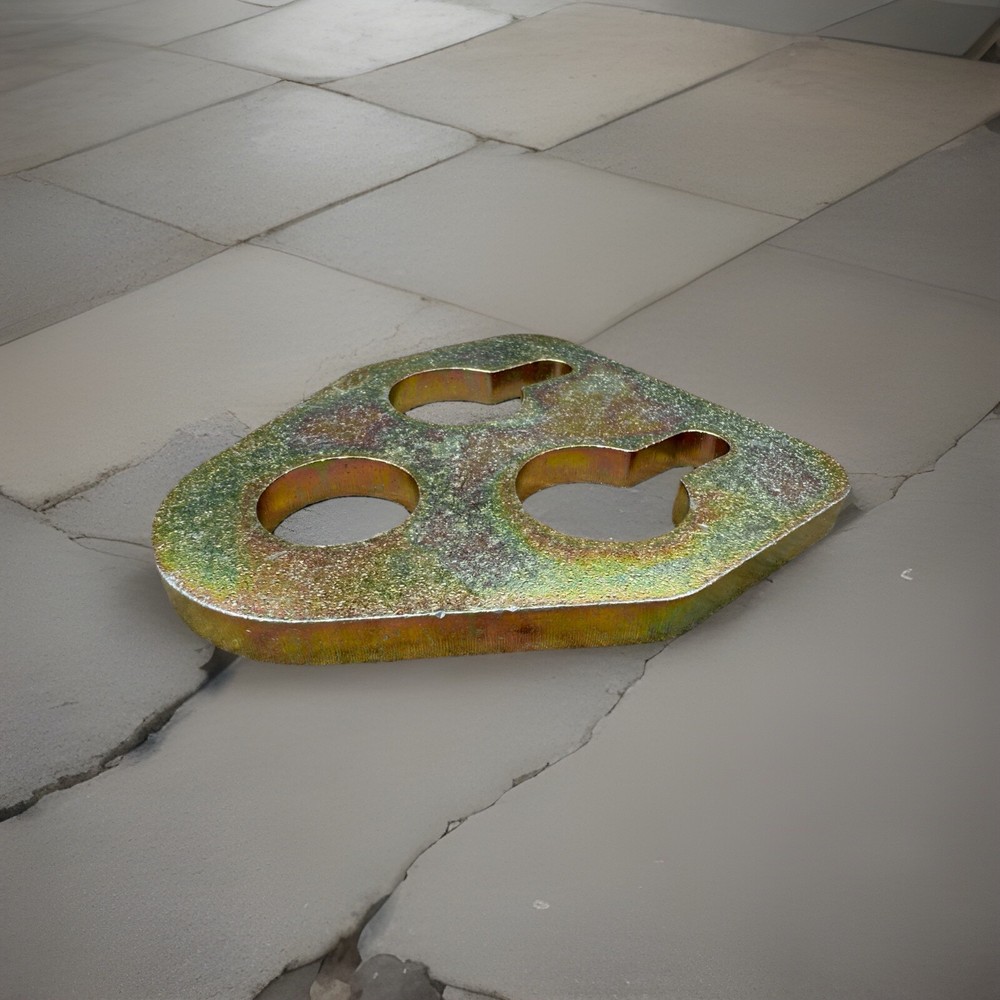 Auto Body Frame Multi-purpose Chain Grab Lock Twin Chain Lock Pulling Plate