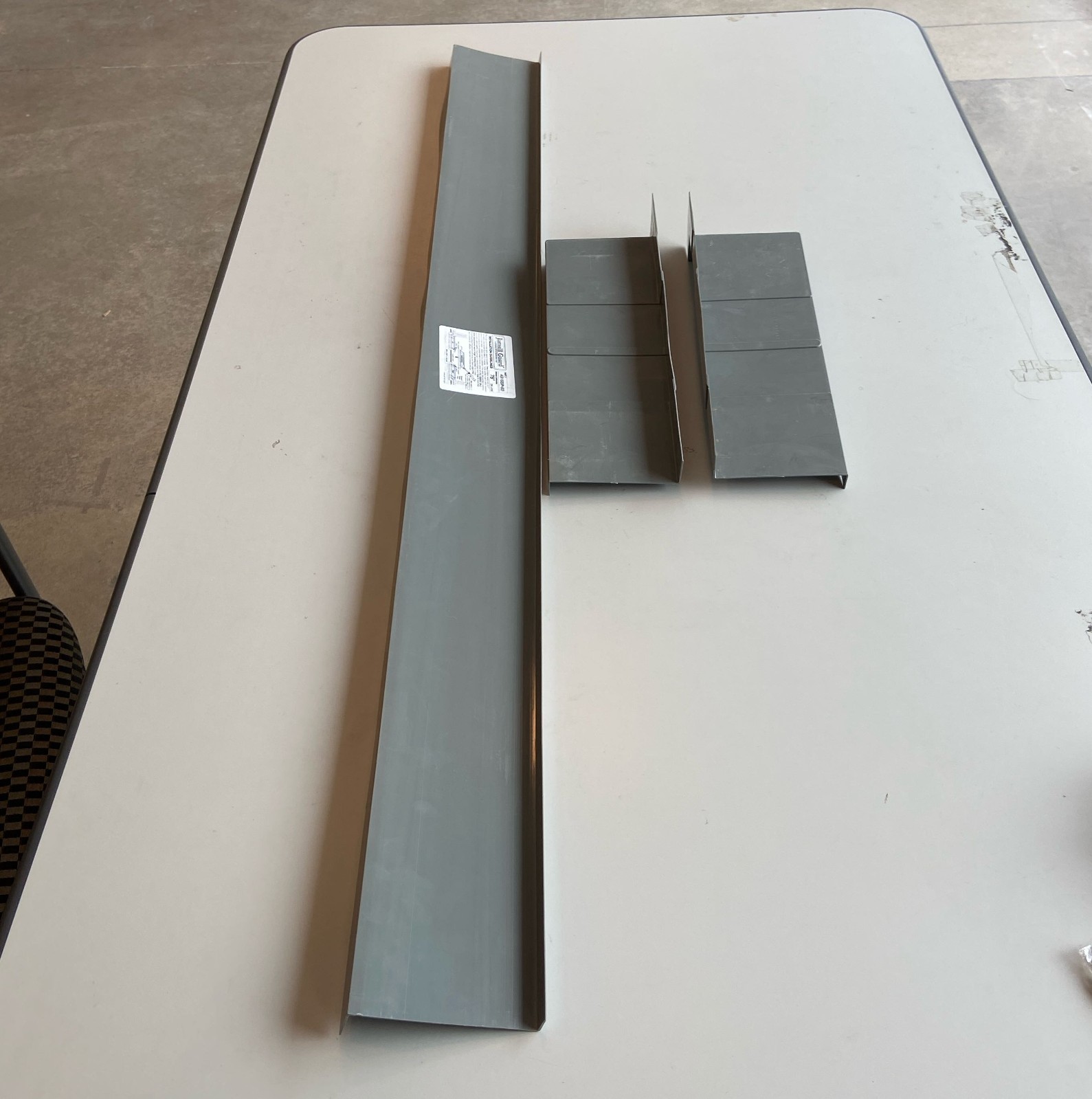 Jamsill Guard 4-9/16" Adjustable Sill Pan Flashing, Up to 78" RO, Gray (4916SP-6