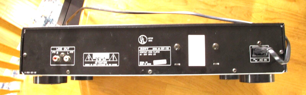 Sony CDP-190 Disk player