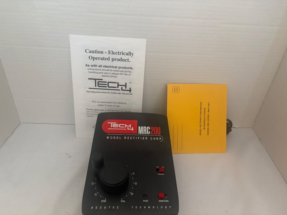 Model Rectifier Corp Tech 4 MRC 220 Model Train Transformer Power Control System