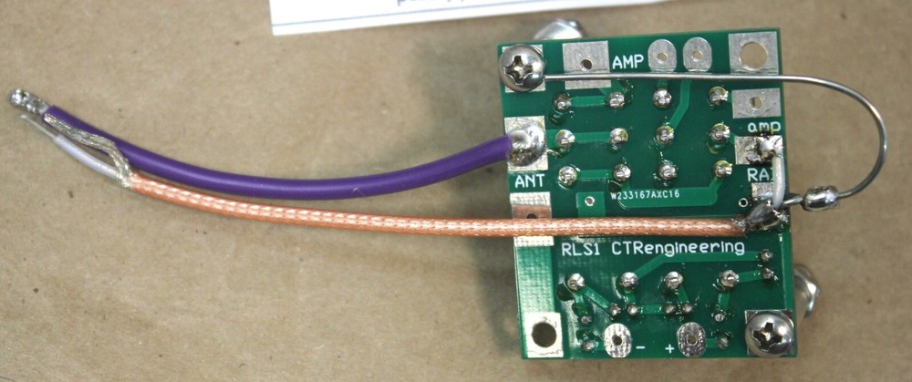 UnRS-200 Amplifier RF Antenna relay 120Vdc system for Heathkit SB200 high speed