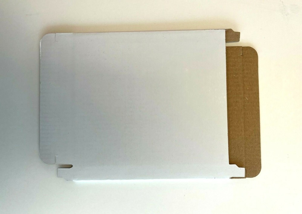 200 NEW THICK WHITE CARDBOARD CD CASE MAILER, JS87NEW