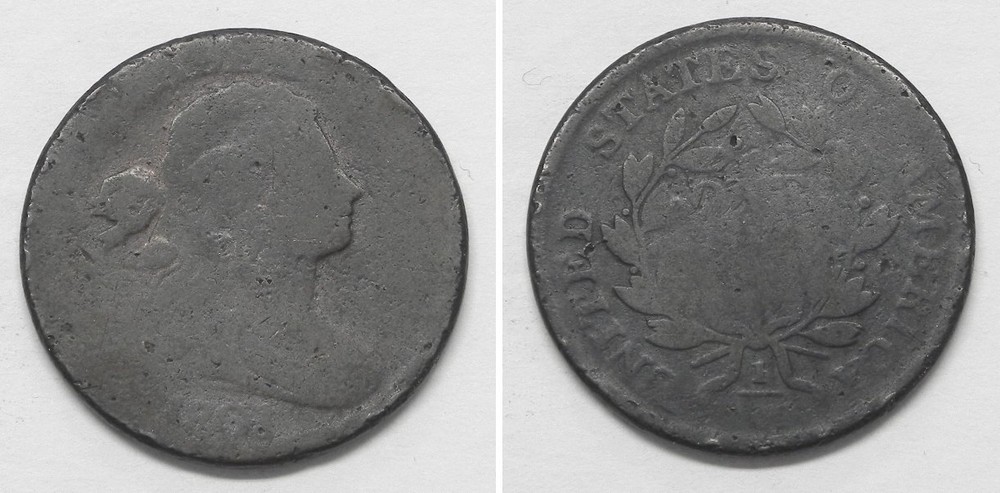 X5497  1801 Draped Bust Large Cent, Good-