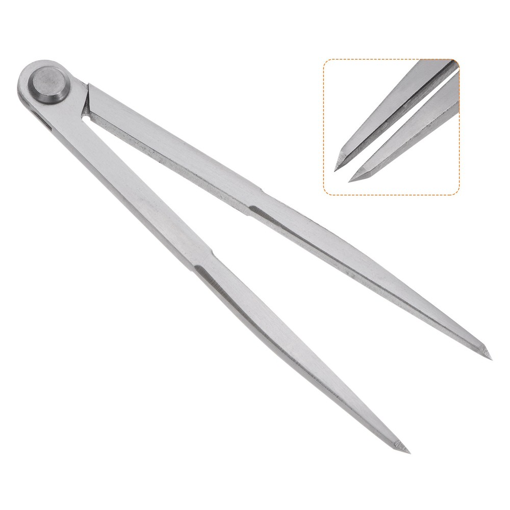 Navigation Divider 8 Inch 200mm Adjustable Straight Pattern Divider Compass