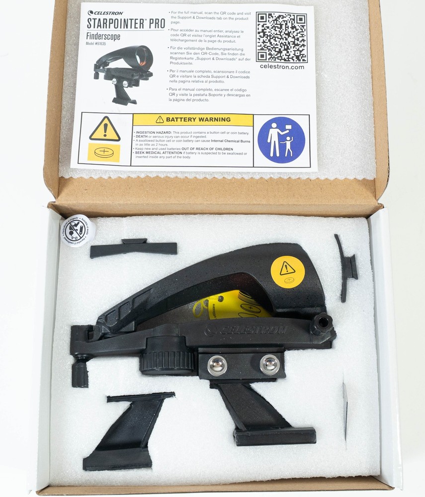 51635 StarPointer Pro Finderscope, Black