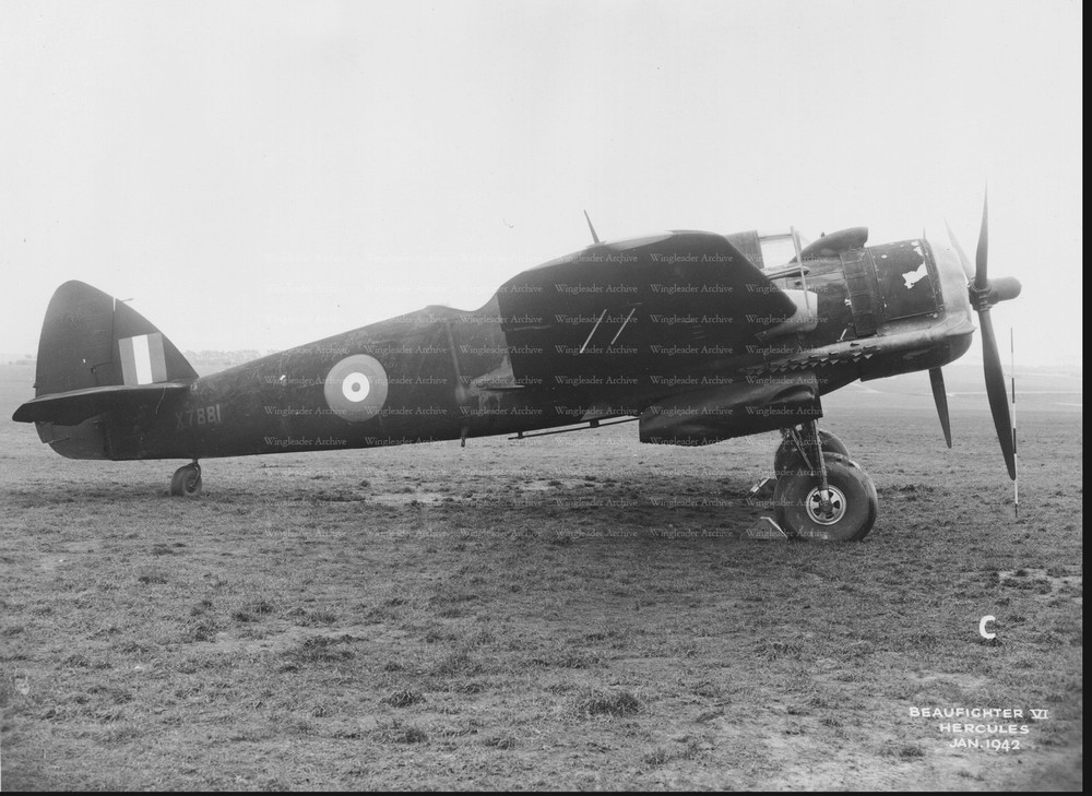 BRISTOL BEAUFIGHTER - aviation photo