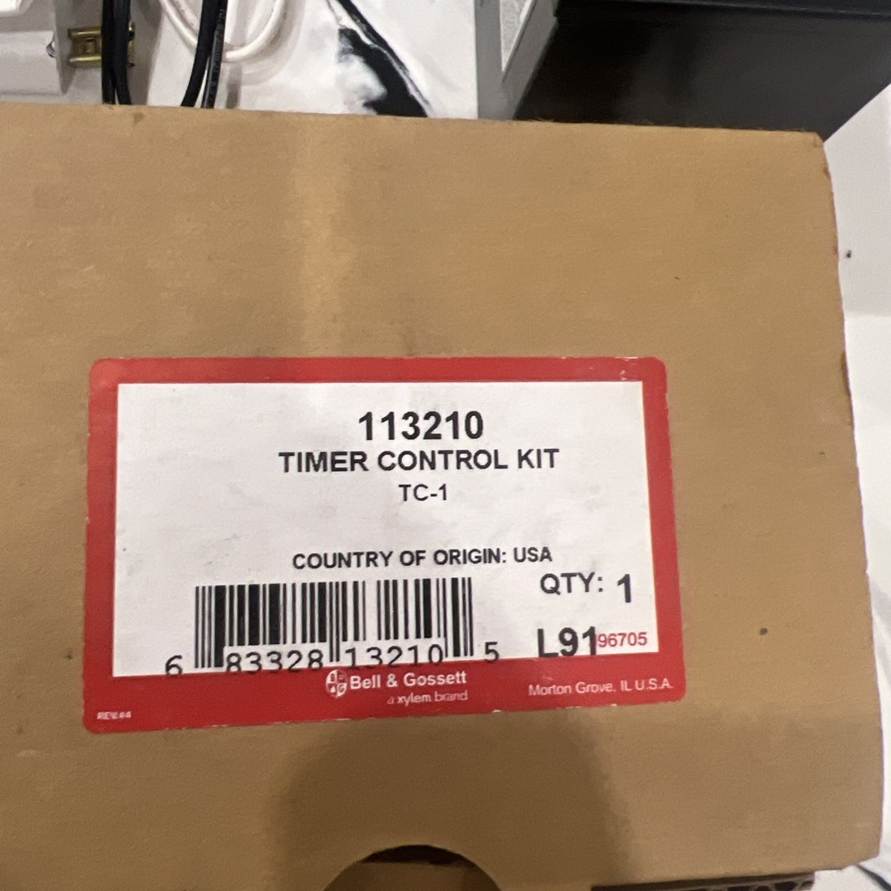 Bell & Gossett, TC-1, Automatic Timer Kit for NBF Circulator Pump, 113210