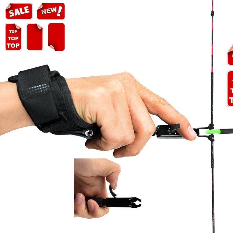 ELONG  Caliper Release Aid Compound Bow Strap  Pro Arrow Trigger Wristband