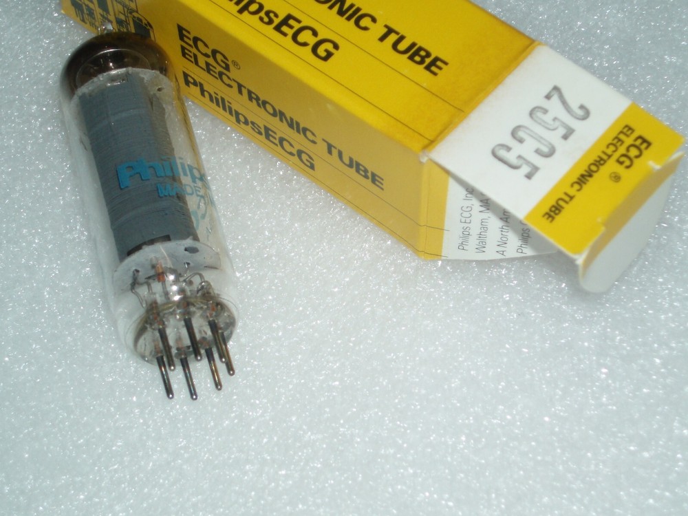 tube 25C5 by Philips ECG ELECTRONIC TUBES
