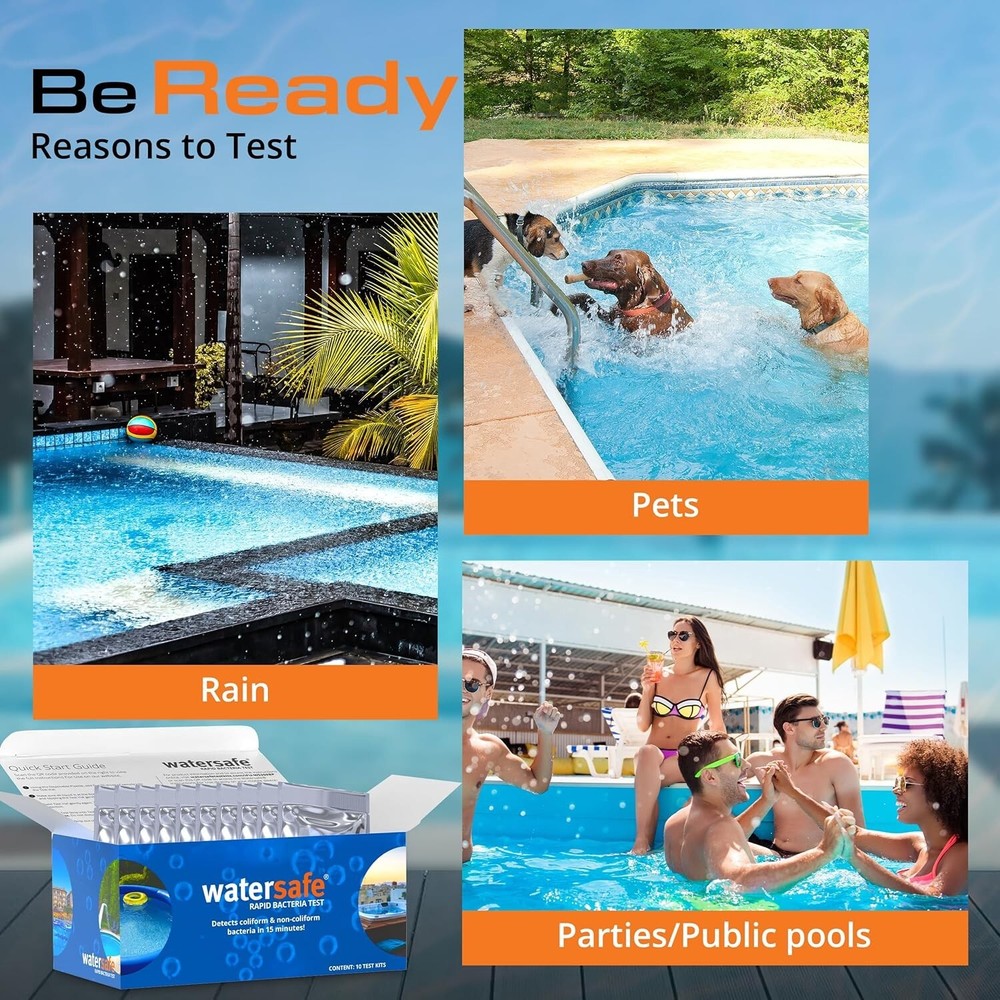 Pool and Spa Rapid Bacteria by , Detects Down to 1 Bacteria/μL, including E....