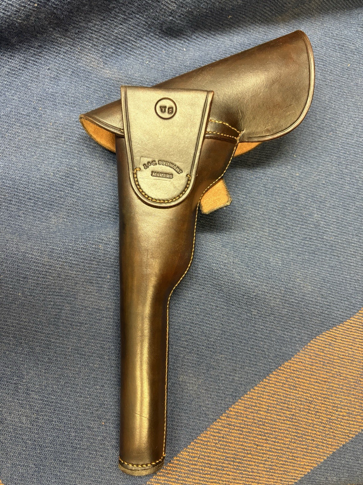 First Issue Holster For The 1851 Colts Navy by Stewart Saddlery