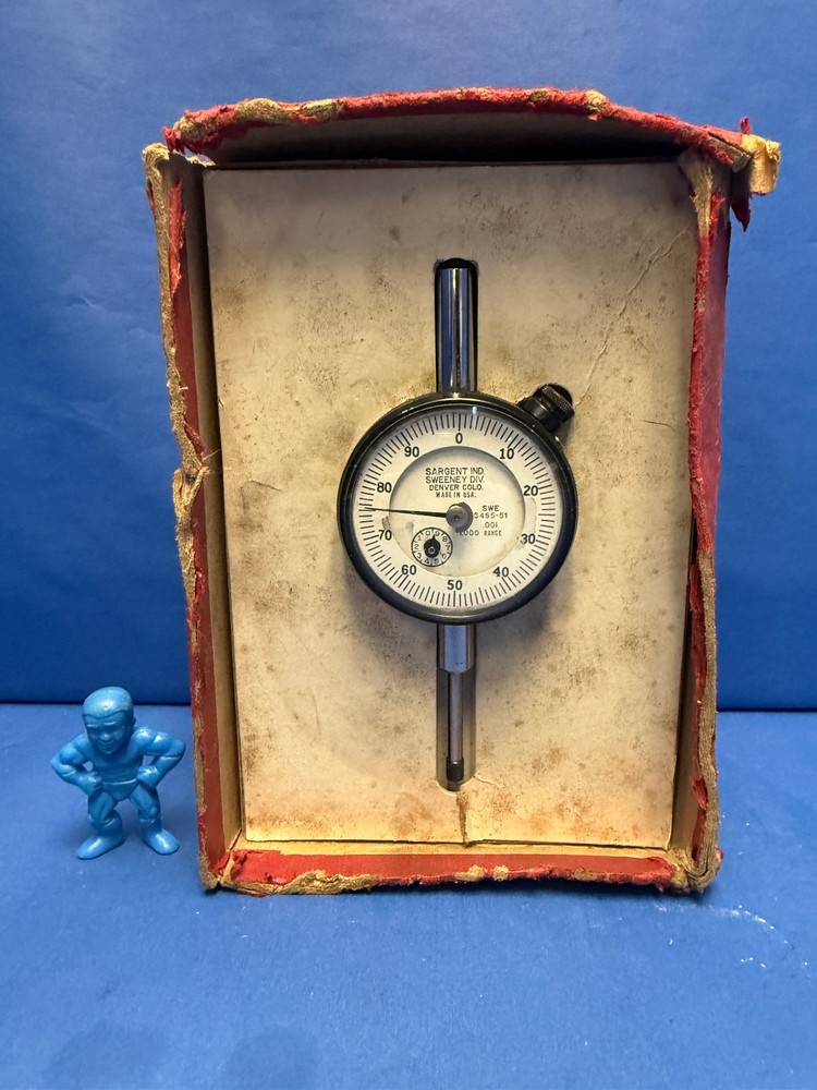 Sweeney SWE3455-51 Dial Indicator 1.000" Range - Test Tool