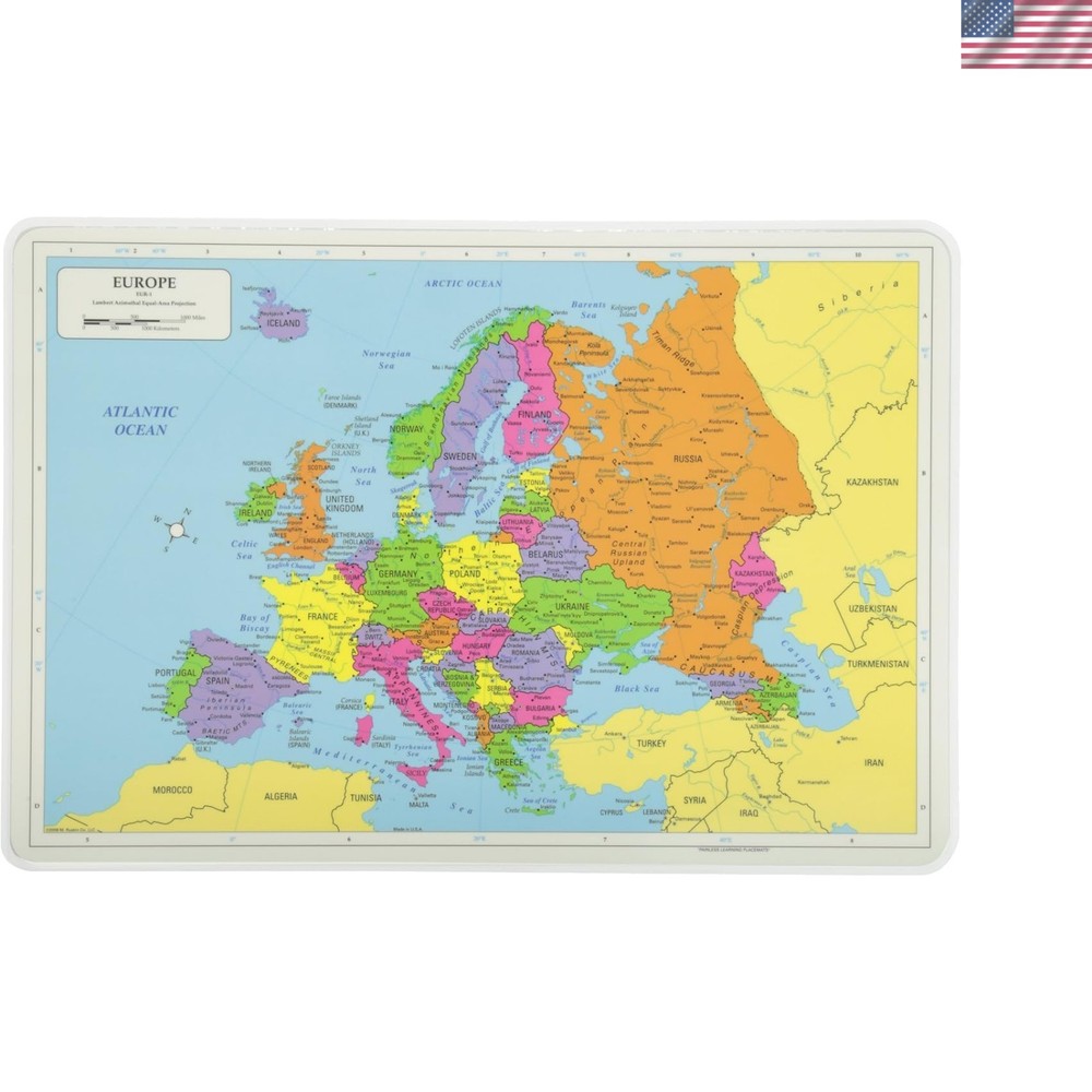 Map Placemat EUR-1