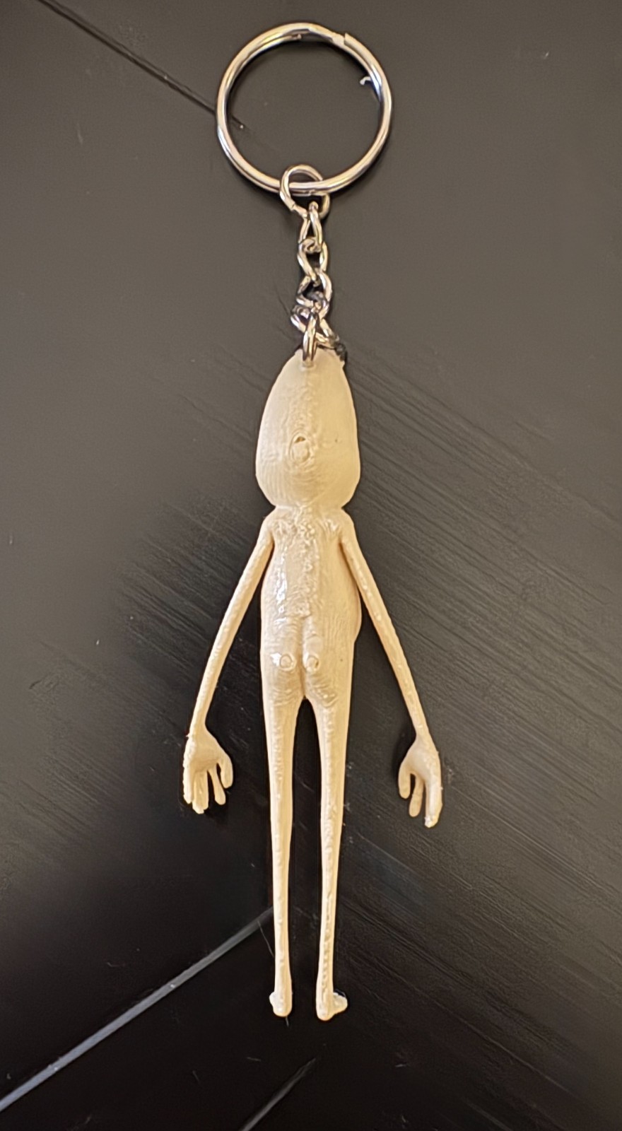 Marcus the Worm Keychain