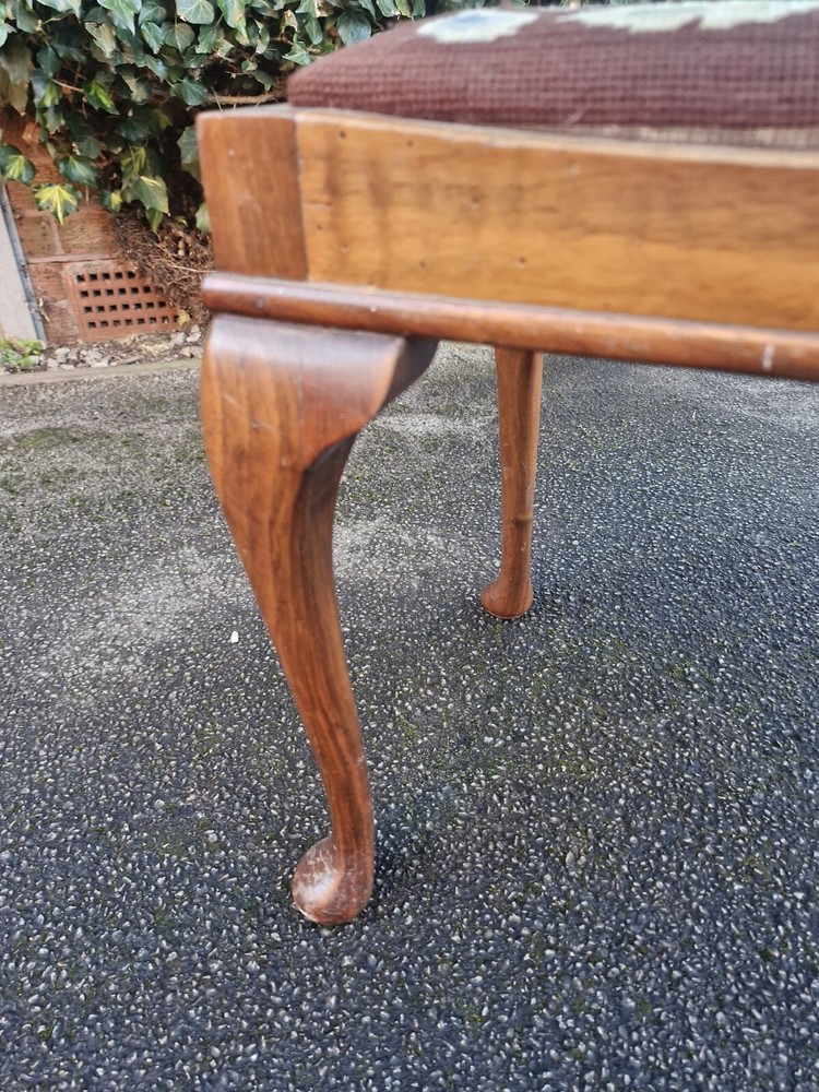 Georgian Needlepoint Stool