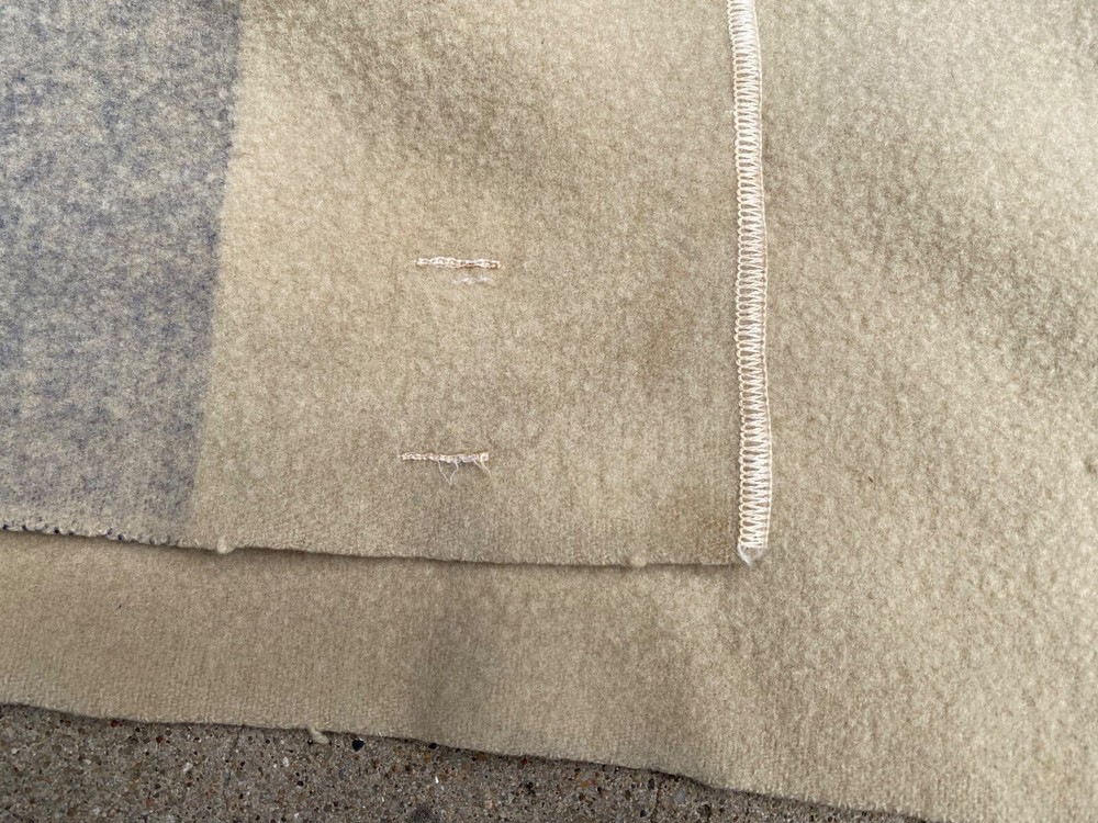 ORIGINAL WWII US NAVY WOOL FIELD BLANKET