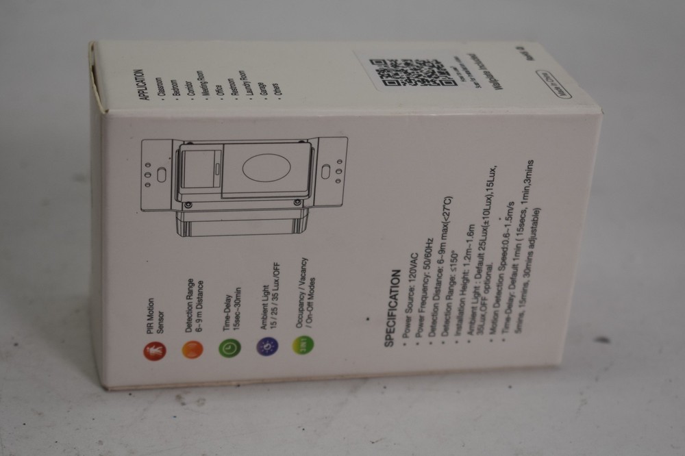Rayzeek Motion Sensor Switch RZ020-5A-G Occupancy Vacancy Motion Detector