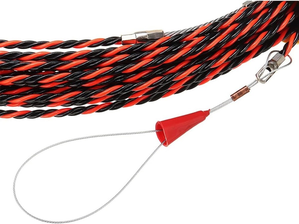 30M Fish Tape Puller Threader Cable Wire Fish Cable Puller Tape Wire 4.5MM