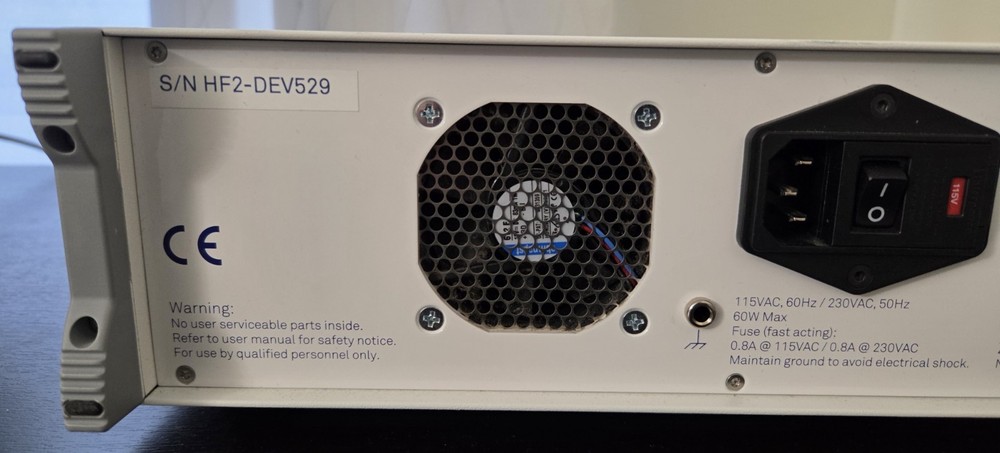 Zurich Instruments HF2LI Lock-In Amplifier – MFK, PLL, PID Options Enabled