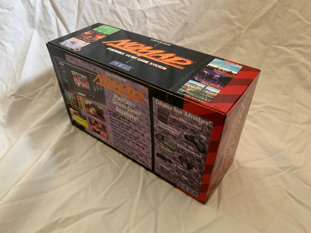 Empty Console BOX & Optional "Poly"/Bag/P.E.T. for Sega Genesis Nomad