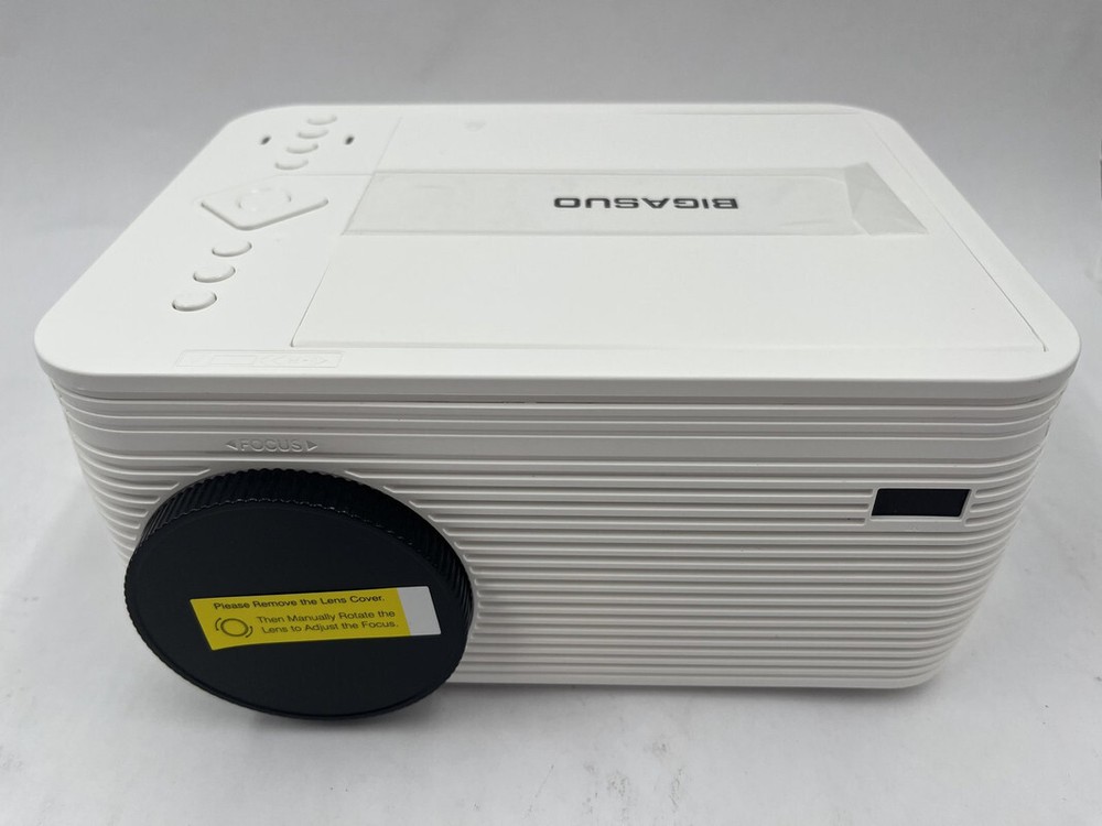 BIGASUO PRO302 HD BLUETOOTH PROJECTOR BUILT IN DVD PLAYER