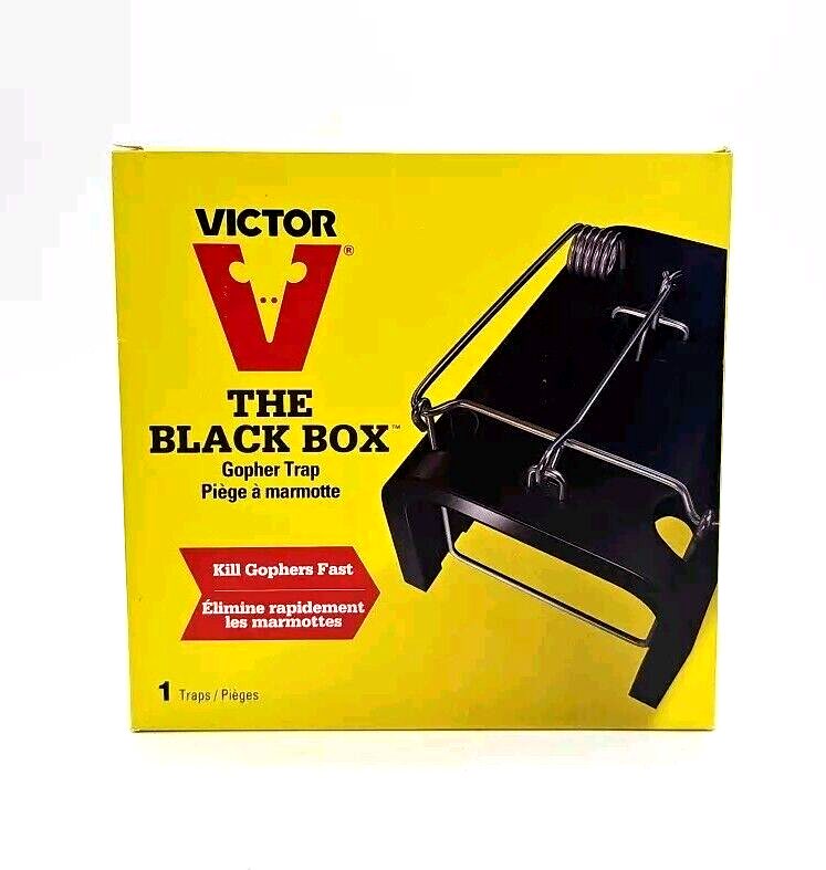 Victor Black Box Gopher Trap 0626 - Easy Set Trap