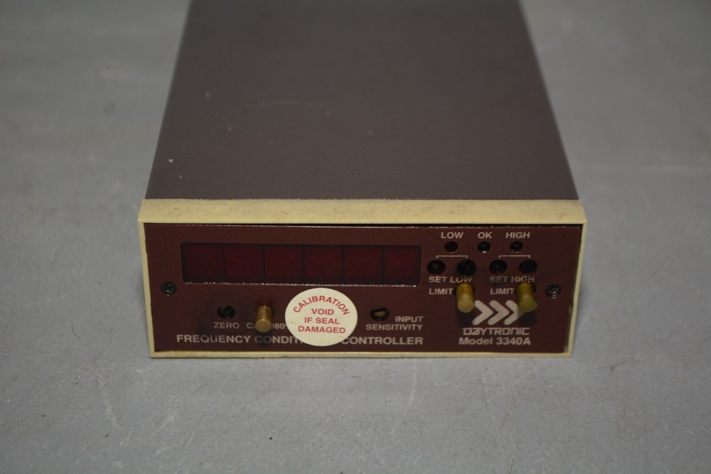 ^ Daytronic 3340A Frequency Conditioner Controller #X4276