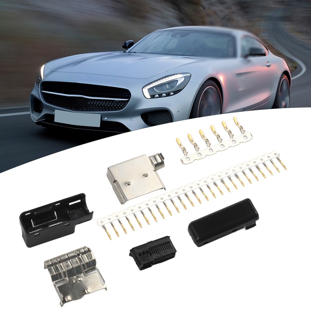 For Benz Multimedia Music Interface with 30 Pin AUX USB Socket Installation
