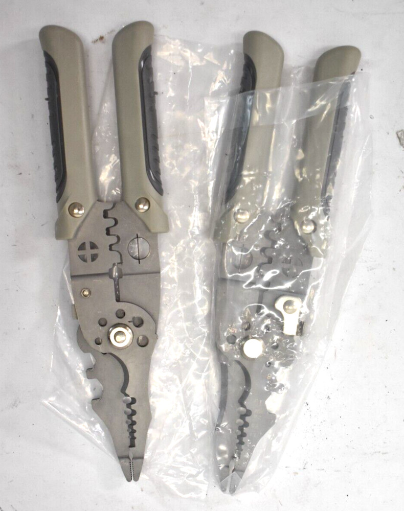 2 Piece Professional Electrical Wire Stripping Tools Multifunctional Crimper