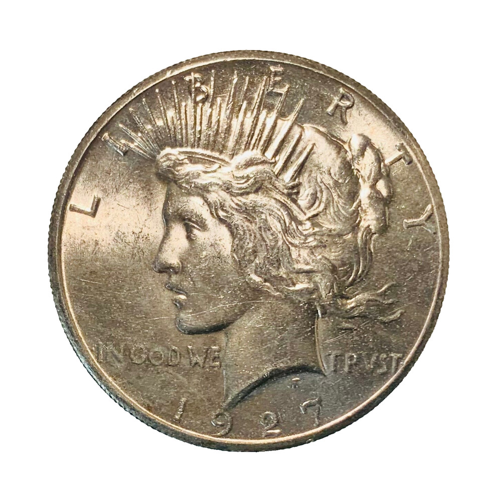 1927  $1 Peace Dollar BU