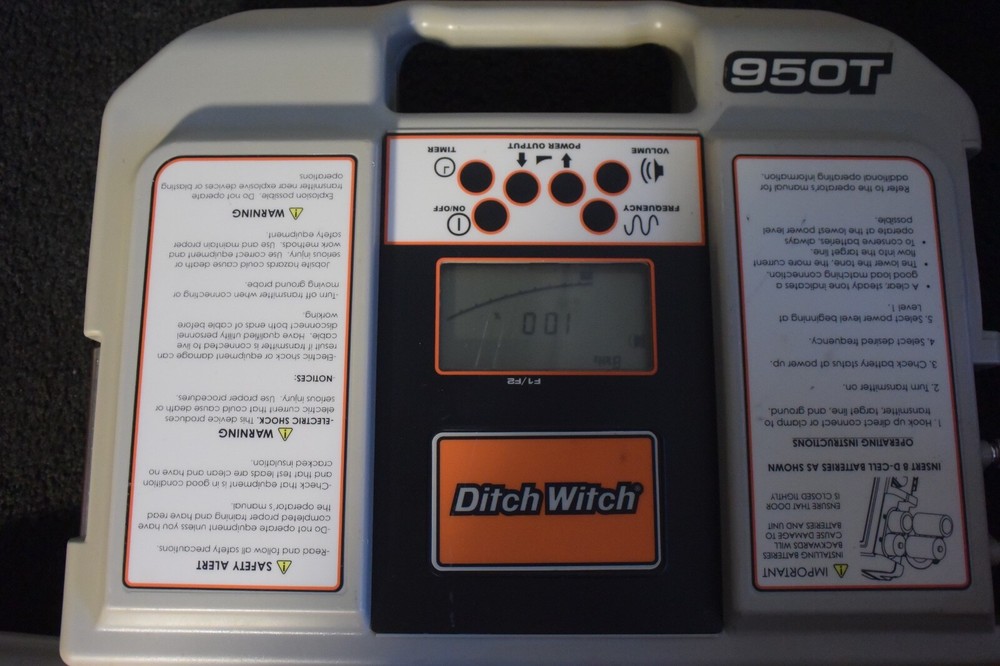Subsite Model 950 Locator Wand and Transmitter Set with Inductive Clamp