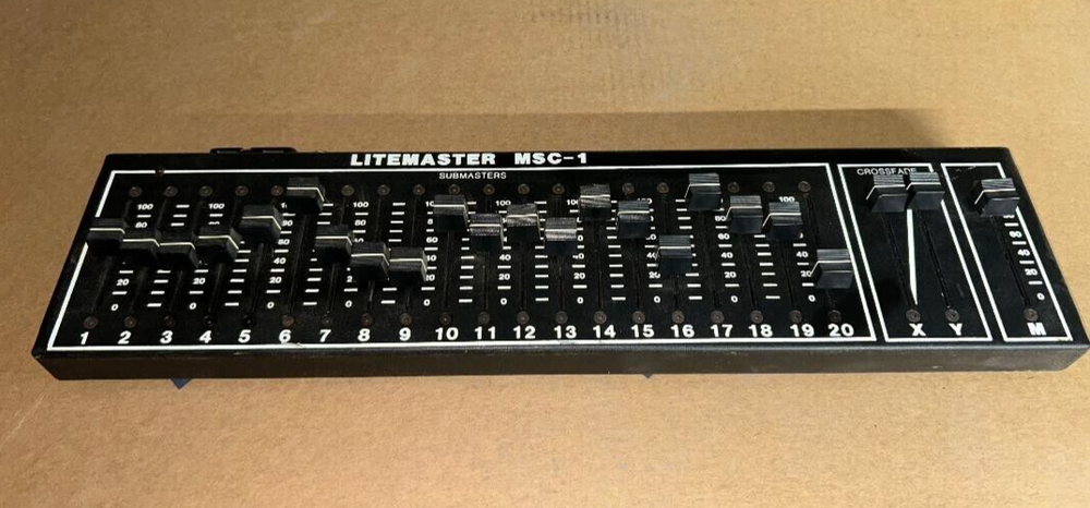 Litemaster Submasters MSC-1 Stage Lighting Controller