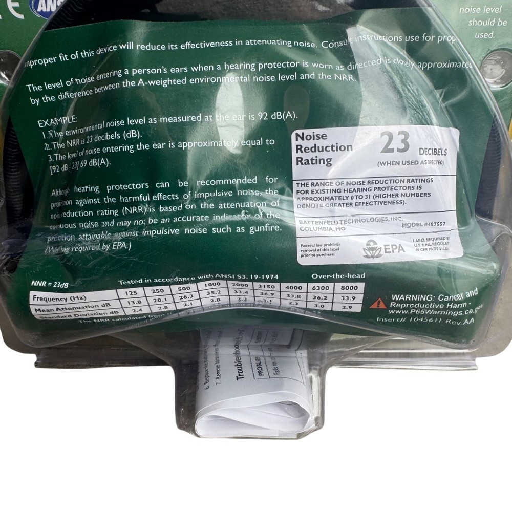 Caldwell E-Max Low Profile Electronic Hearing Protection & Pro Range Glasses Set