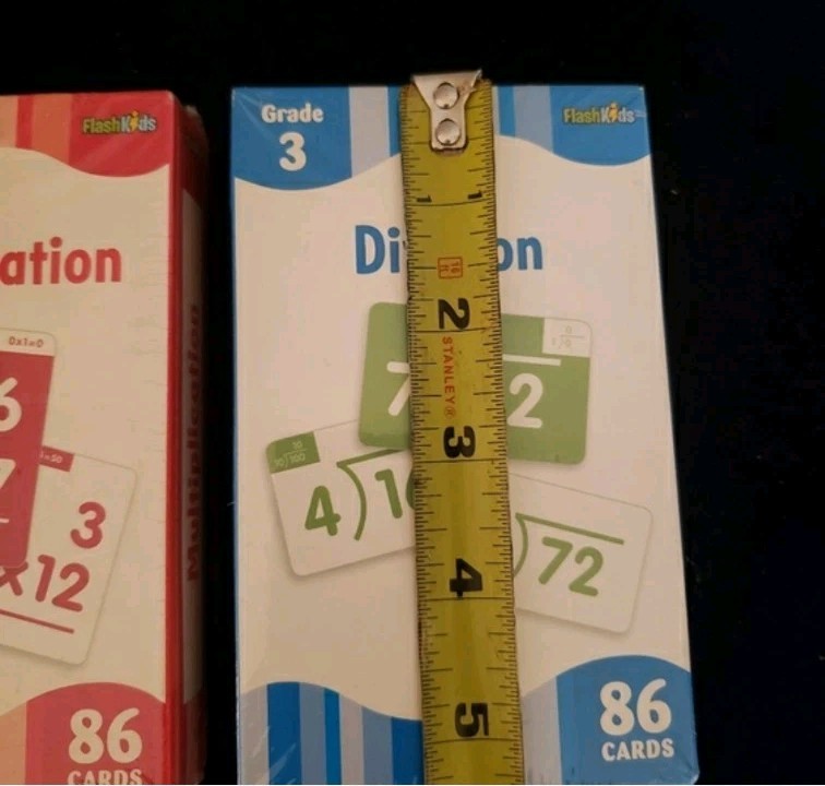 Grade 3 Multiplication & Division Flash Cards