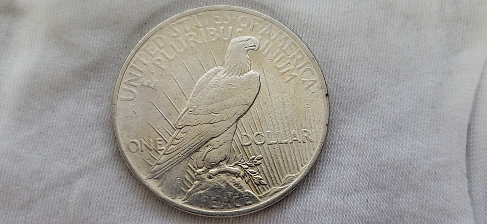 1924 Peace Dollar in BU Condition