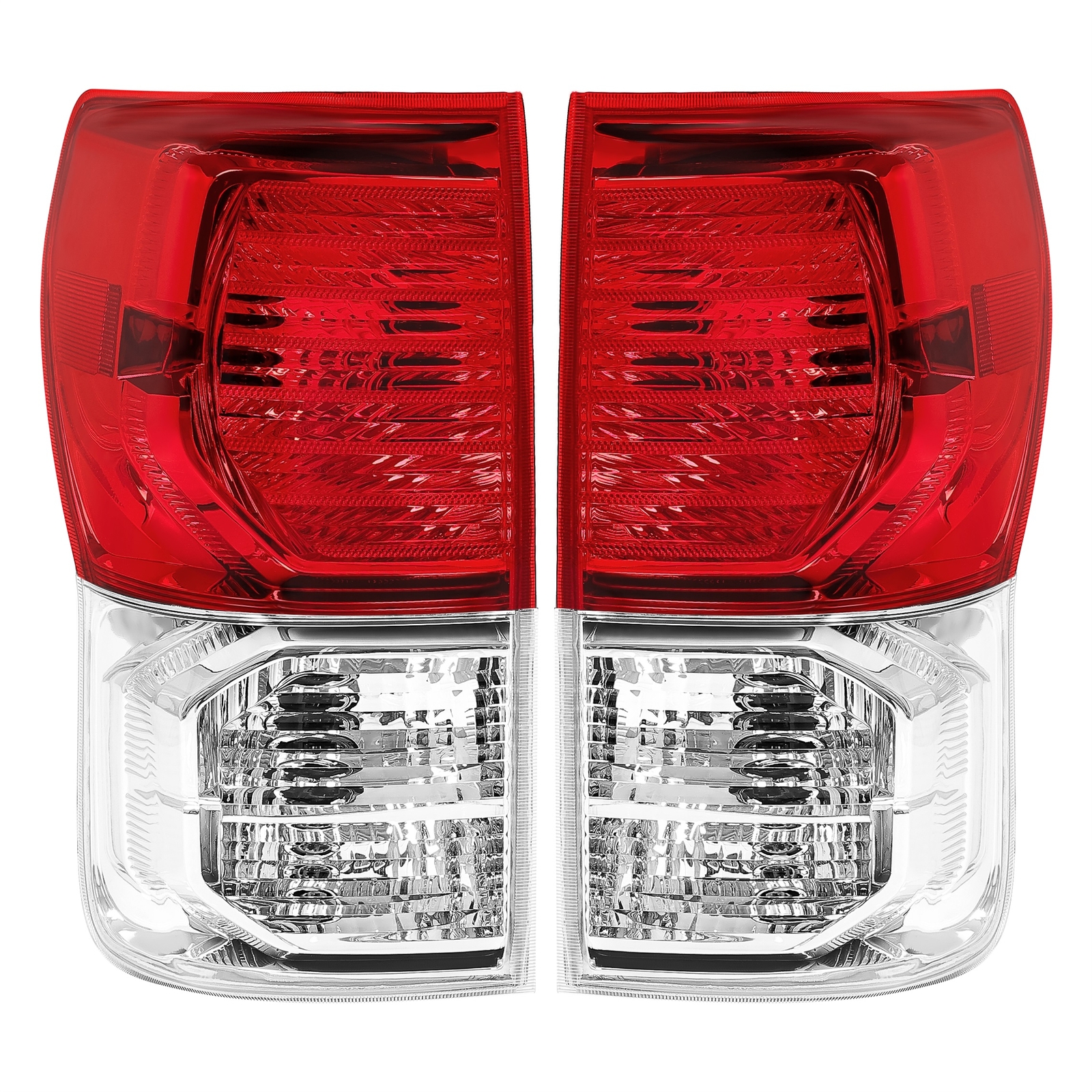 Tail Lights Brake Lamps w/Bulbs Left & Right For Toyota Tundra 2007-2013 10-13