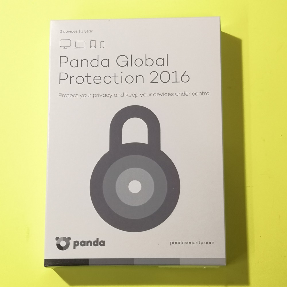 Panda Global Protection 3 Devices 1 Year Windows iOS Mac Android Free Upgrade