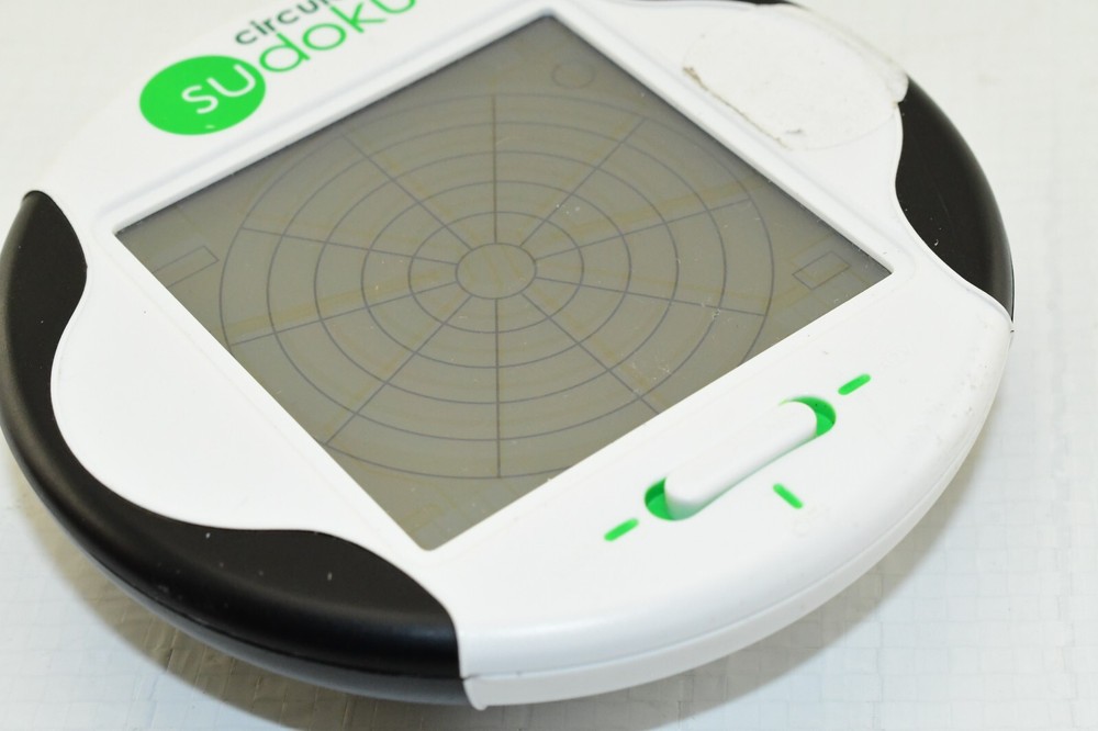 Techno Source Circular Sudoku Illuminated Handheld Game 2006 - MISSING STYLUS