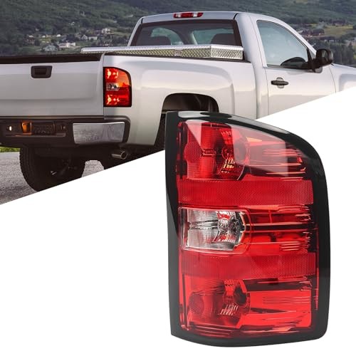Right Tail light Assembly for Chevy Right (Passenger Side) Black Trim